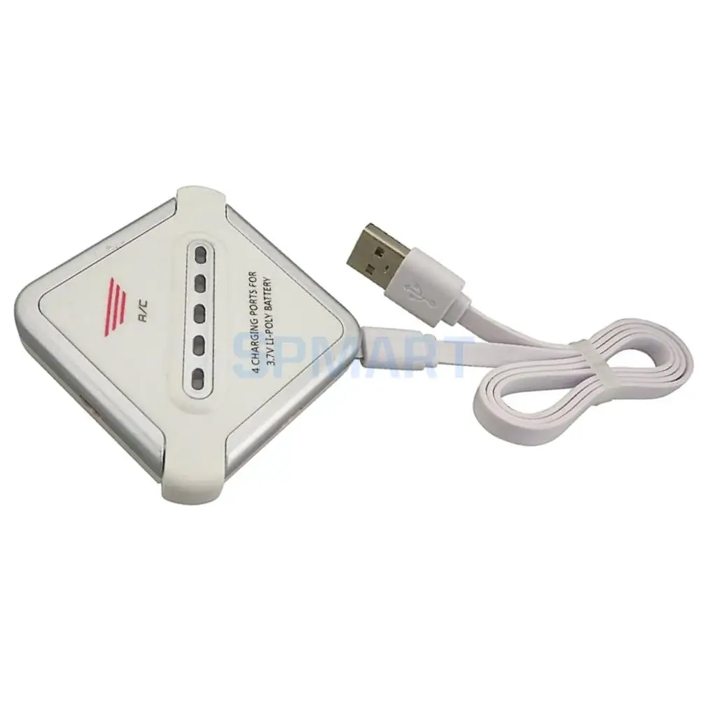 3.7V JST Connector Battery Balance Charger for SYMA X56 X56W X54HW U818A H12C F181 8807W X8TW X300 X400 X800 H11C H11D