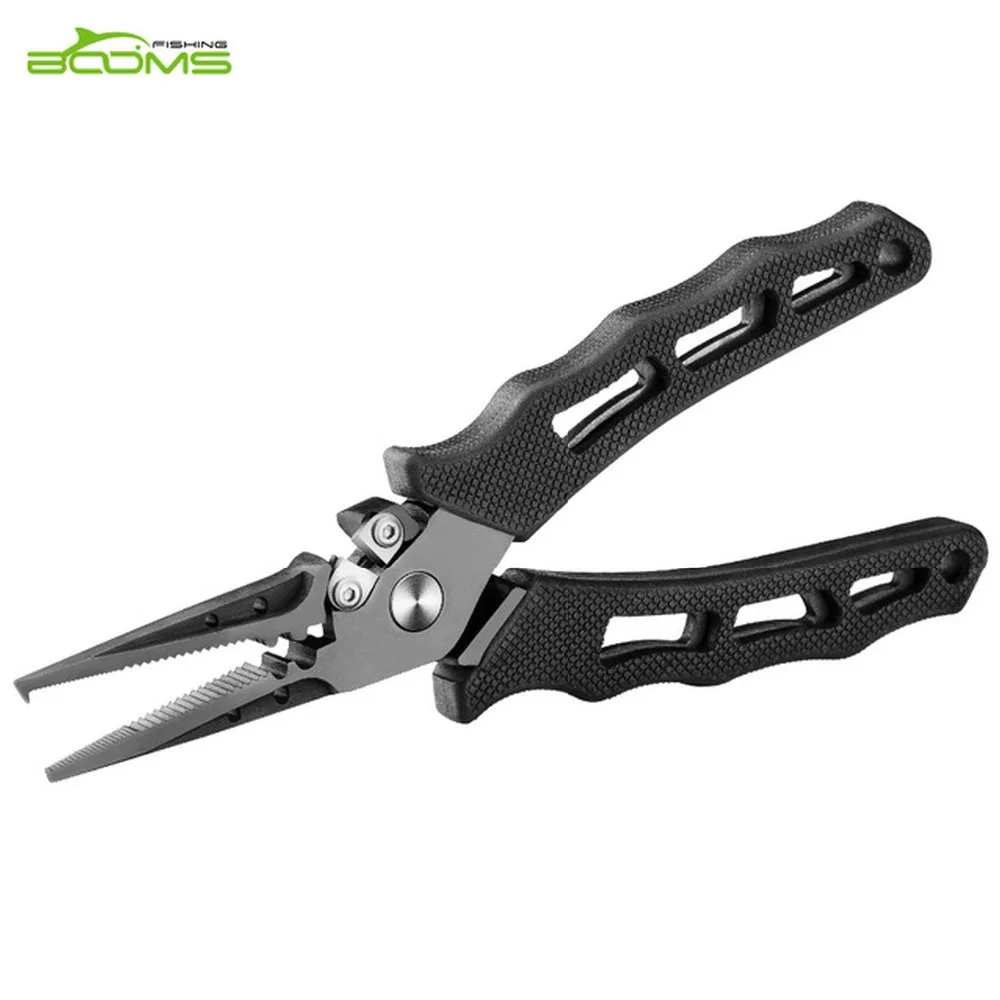 Booms Fishing F07 Basic Fishing Pliers Integrate Carbon Steel Nickel
