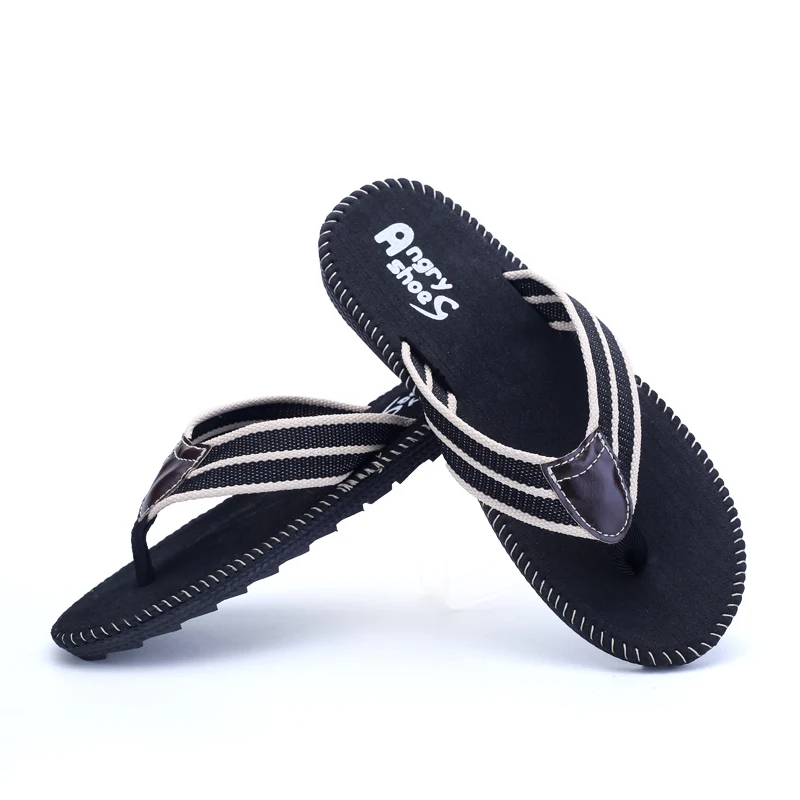 

2017 Summer Men Slipper Denim Flat Slippers Flip Flops,Male Casual Flip Flops Men Flat Sandals Light Weight 3 Colors