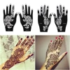 2024 New Professional Henna Stencil Temporary Hand Tattoo Body Art Sticker Template Wedding Tool Flower Tattoo Stencil 2