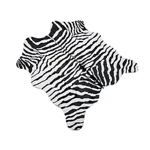 MustHome ковер с искусственным принтом зебры, милый мягкий черно-белый Детский ковер для спальни в стиле джунглей/сафари, 140x160