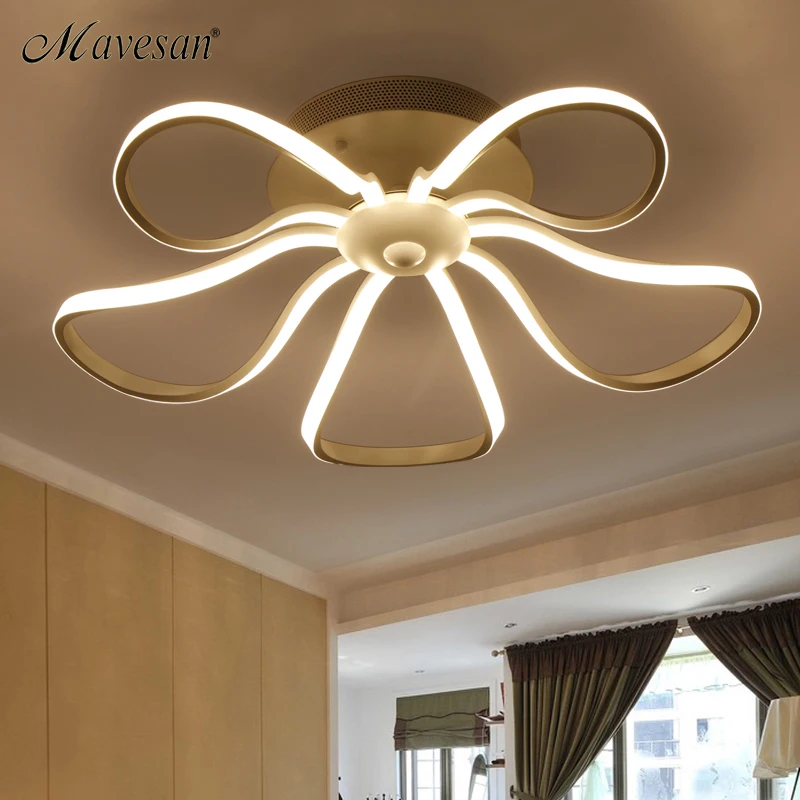 

New Arrival Hot Modern Led Ceiling Lights For Living Room Bedroom Study Room Home Deco Surface Mounted Ceiling Lamp Fixtures