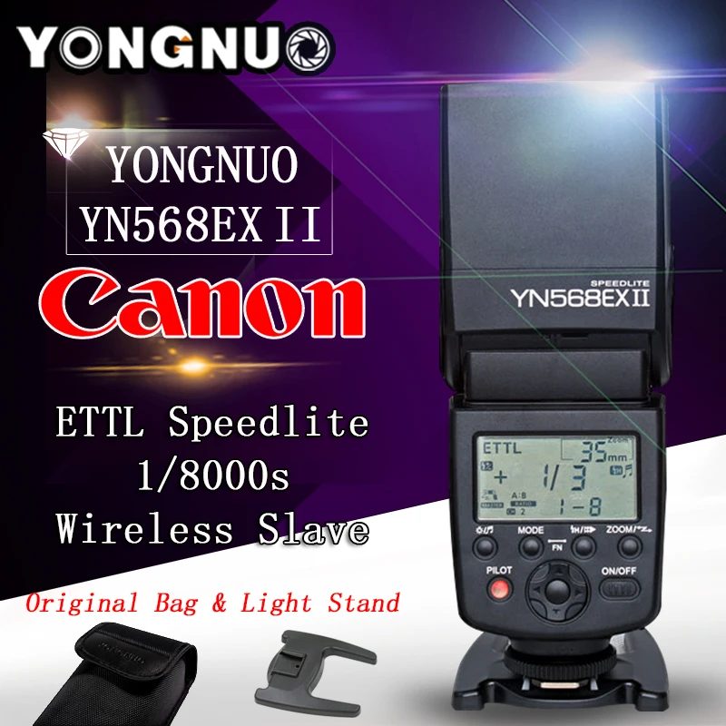 Yongnuo YN 568EX II TTL Master High Speed Sync 1/8000s Flash Speedlite