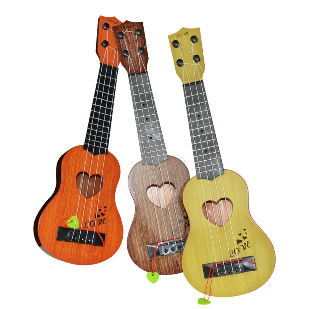 Mini Ukulele Toy Beginner Classical Ukulele Guitar Educational Musical Instrument Toy for Kids Developmente ducational music toy