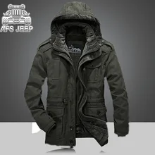 Зимнее мужское стеганое хлопковое Стеганое теплое мужское хлопковое пальто из овчины, толстое теплое зимнее пальто, мужское однобортное зимнее пальто с