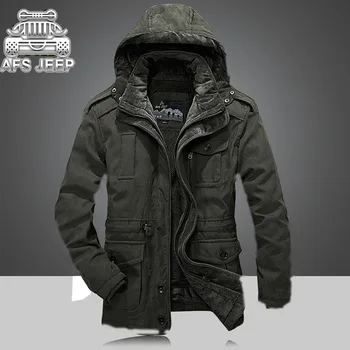 

Winter Men's Lambskin Cotton Padded Quilted Warm Men's Cotton Coat Thick Warm Winter Coats Men Single Breasted Winter Coat with