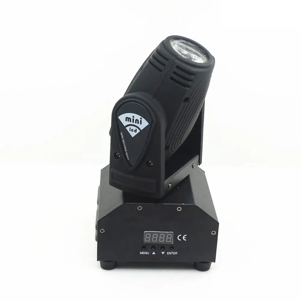 

Mini Moving Head Stage Light Beam Spot LED Lighting Effect for DJ Disco Club Party Dance Wedding Bar Theater Pub Christmas