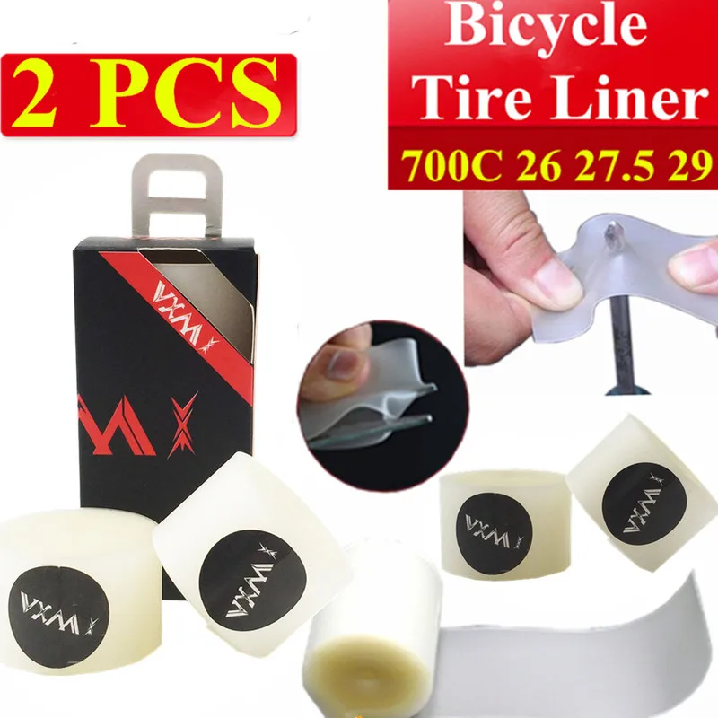 VXM 2pcs MTB Road Bike Tires liners Puncture proof 26 / 27.5 / 29