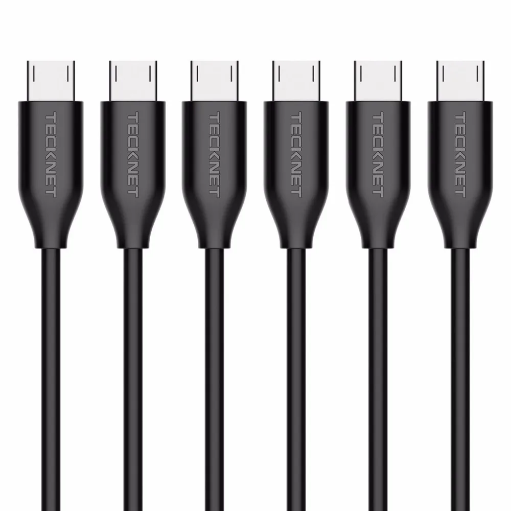 Buy 6 Premium 1ft / 0.3M Micro USB Cable Pack