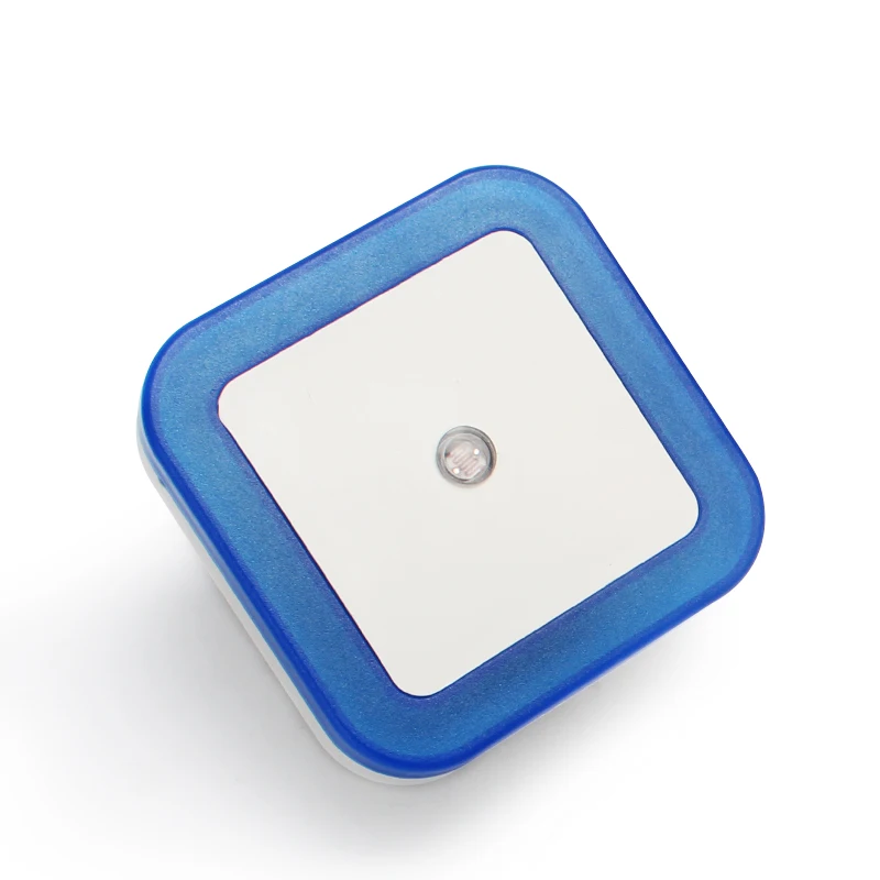 Светодиодный Ночной светильник мини-светильник Сенсор Управление 110 В 220 ЕС и США штекер Ночной светильник для Для детей Гостиная Спальня светильник Инж - Испускаемый цвет: Blue