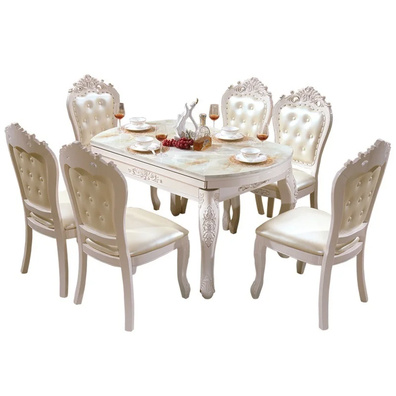 Pliante Juego Set Salle A Manger Moderne Piknik Masa Sandalye Kitchen European De Jantar Tablo Mesa Comedor Dining Table