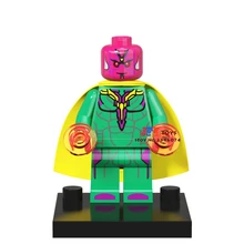 Visão única Venda de star wars de super-heróis da marvel Coleção modelo de blocos de construção tijolos brinquedos para as crianças brinquedos menino
