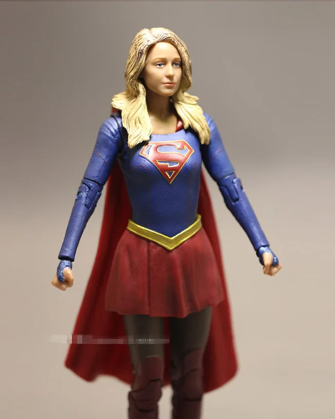 Б/у Garage Kit классический 6 ''DC Superheros SuperGirl суставов кукла Фигурка Коллекционная модель свободная игрушка для фанатов
