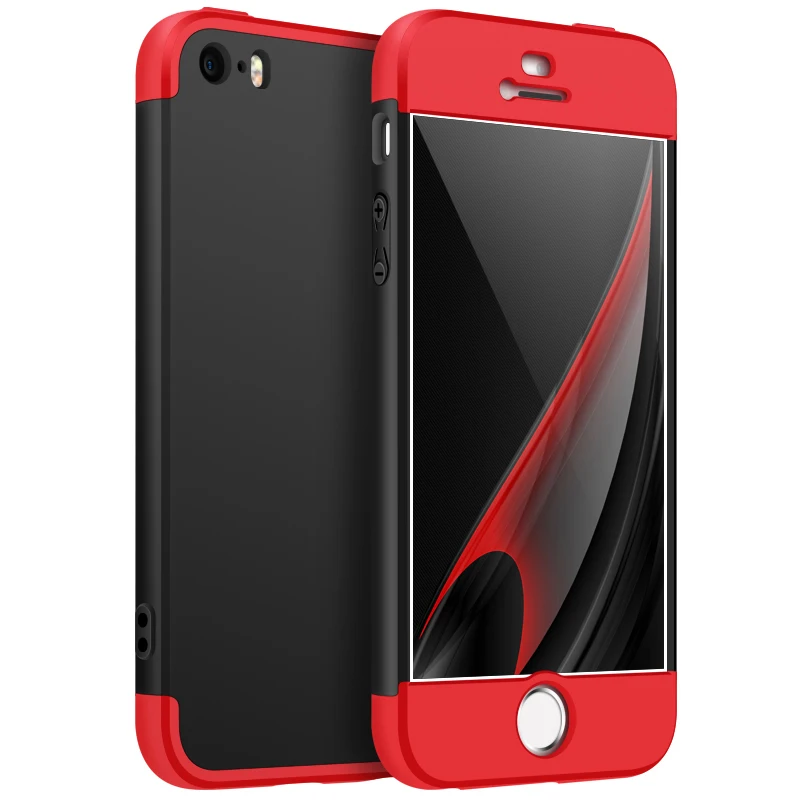For Iphone 5s Se 5 Case Luxury Shockproof Case For Iphone 5s 360 Full Nox Cases