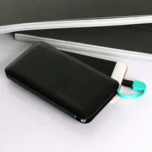 USAMS Power Bank 10000 mAh Powerbank for xiaomi Mi Slim Universal Charge Poverbank for iPhone 7 Mobile Phone External Battery