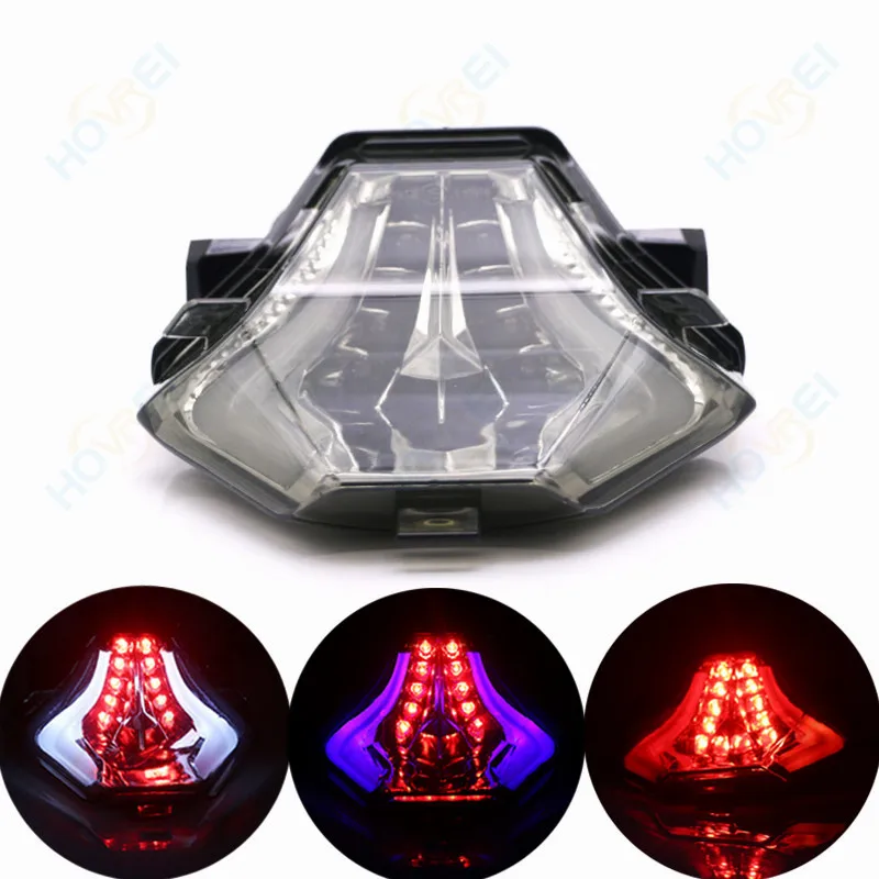 LED Rear Tail Brake Stop Light Turn Signals for Yamaha R25 R3 MT03 MT07