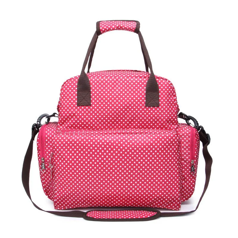 343412cm Fashion Baby Diaper Bags Backpack Nappy Changing Bag For Mom Dot Women Messenger Tote Mother Maternity Bag Ladies (16)