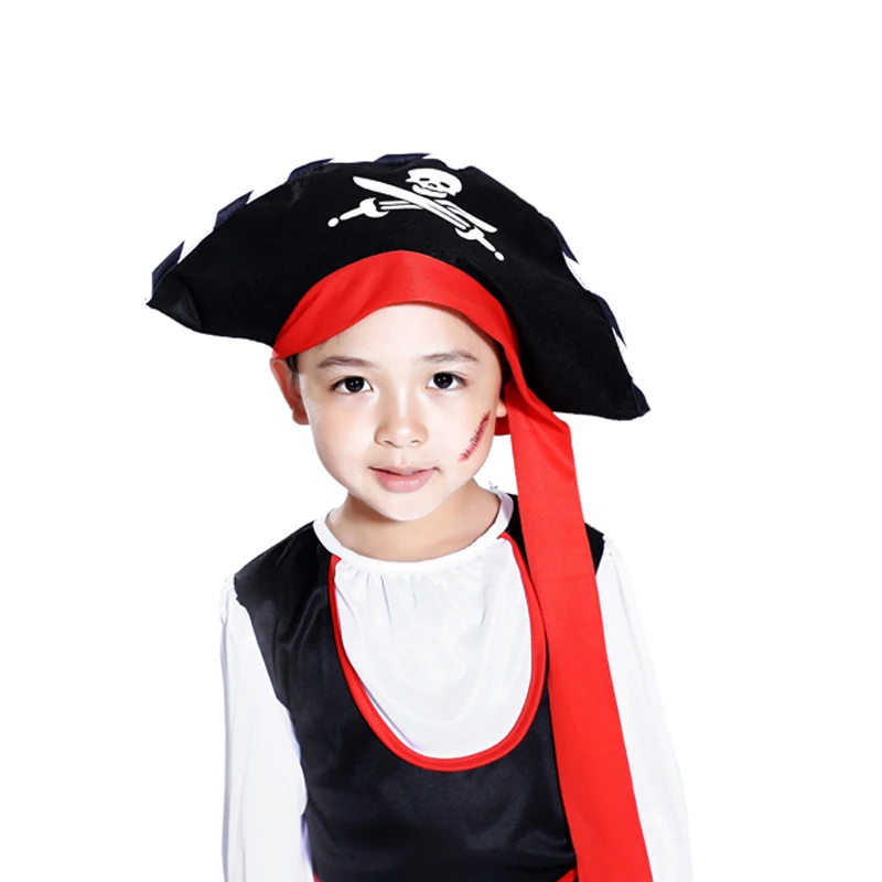 Бесплатная доставка Хэллоуин пиратский костюм Пираты Карибского моря костюмы