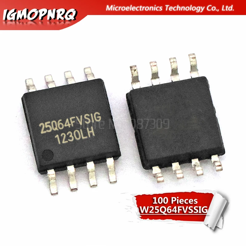 

100pcs 25Q64 25Q64FVSIG W25Q64FVSIG W25Q64FVSSIG offen use laptop p 100% new original