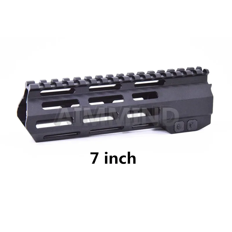 " 9" 1" 12" 13," 15" дюймов AR15 поплавковая M-LOK MLOK Keymod Handguard Пикатинни тонкий стиль со стальной бочковой гайкой