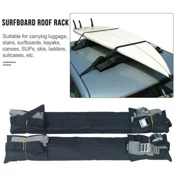 

2pcs Boat Kayak Surfboard Ceiling Storage Rack Car Roof Rack Pads For Surfboard Kayak Accessories Storage SUP Snowboard Racks