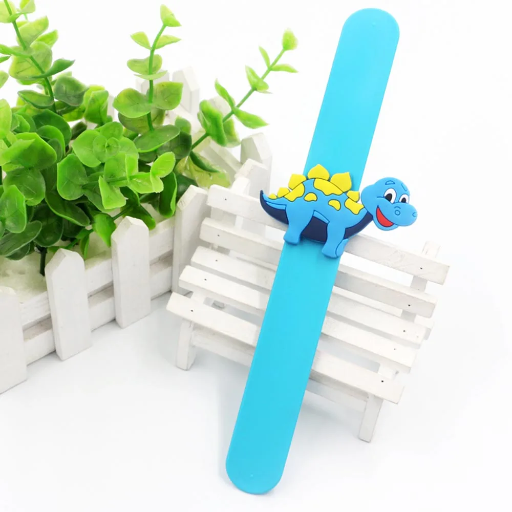 DIY украшения браслет 6 шт. динозавр резиновый браслет тропические джунгли украшения для дня рождения подарок для детей сувениры детские игрушки для ванной