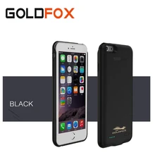 Goldfox батарея зарядное устройство чехол для iPhone 6 s 3000 мАч внешний резервный аккумулятор чехол power Bank чехол для iPhone 6 4,7 дюймов