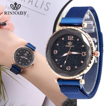 

Dropshipping Luxury Women Watches Ladies Magnetic Starry Sky Clock Fashion Diamond Female Quartz Wristwatches Relogio Feminino