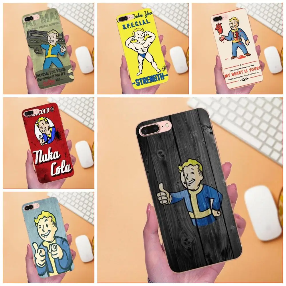 

Soft TPU Cases Cover Black Isle Studios Games Fallout For Samsung Galaxy Note 5 8 9 S3 S4 S5 S6 S7 S8 S9 S10 mini Edge Plus Lite