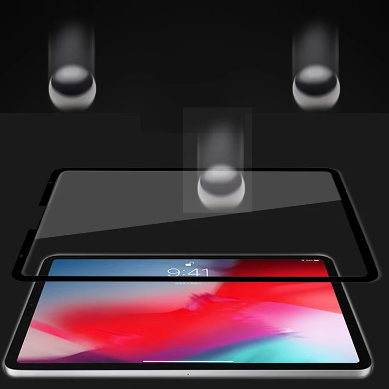 10D Защитная пленка для экрана из закаленного стекла для Apple iPad Pro 12,9 Pro 12,9 с полным покрытием ультратонкая защитная пленка HD 10D