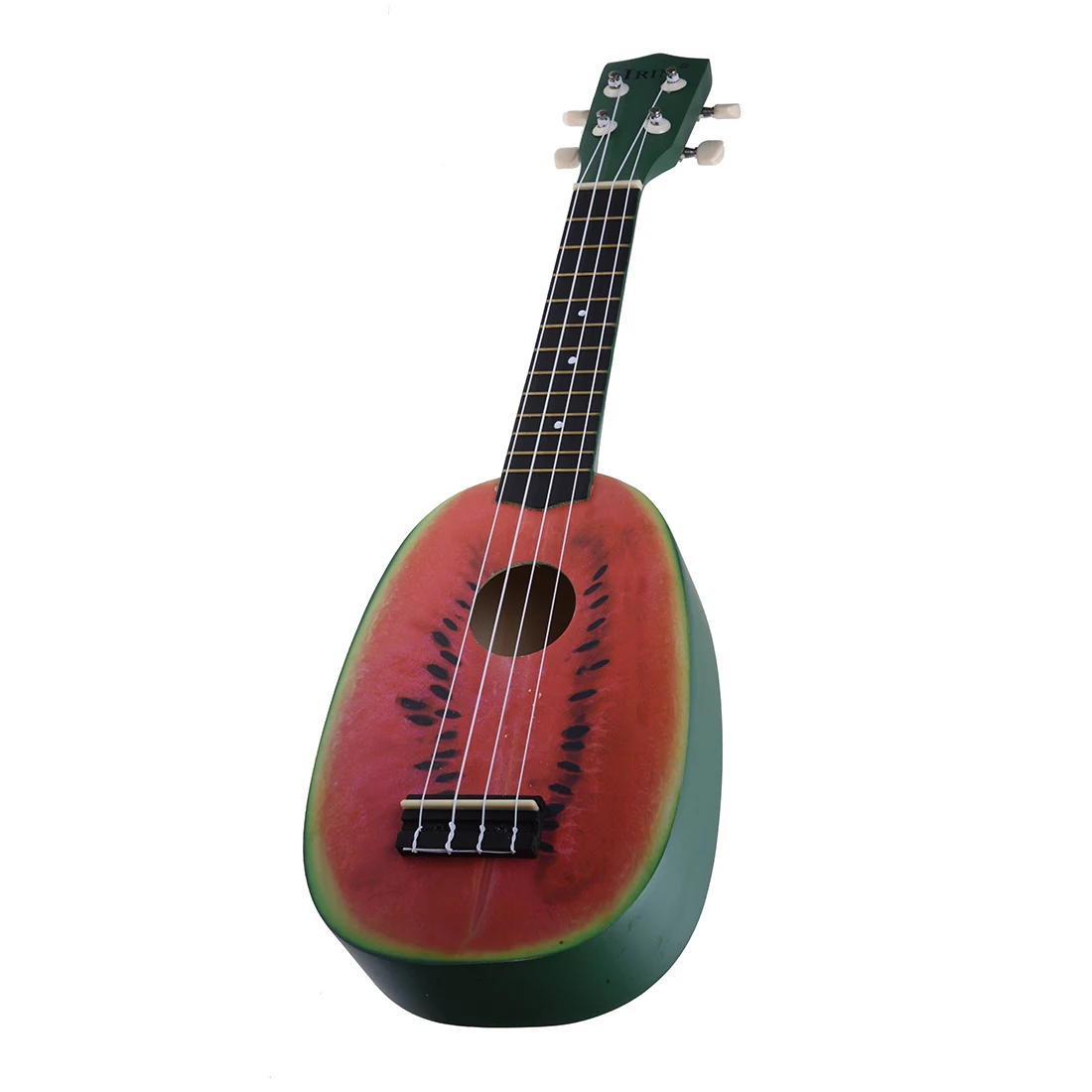 IRIN 21" Ukelele 4 Strings Colorful Lovely Watermelon / Kiwi Basswood