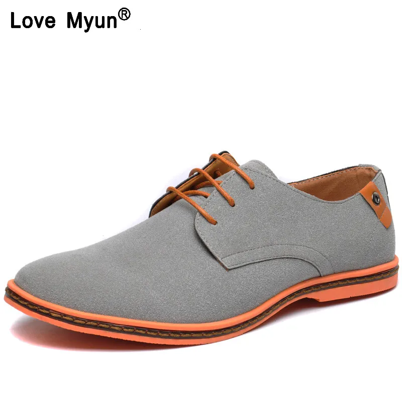 Confortable 38 48 jaune Taille Chaussures Mode La 554 Pour Appartements Casual Noir 2018 D'été bleu kaki Hommes gris Troupeau Plus Printemps marron 6Yxpq6SO