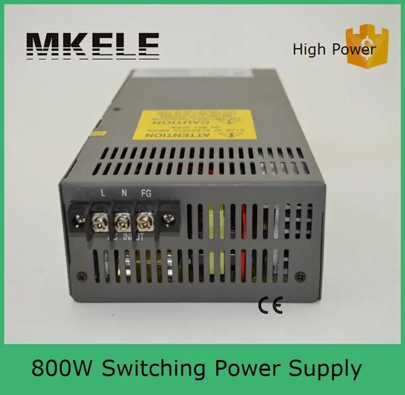 

High power CE safe package 800W high reliable switching power supply constant voltage 15V 54A output With parallel function