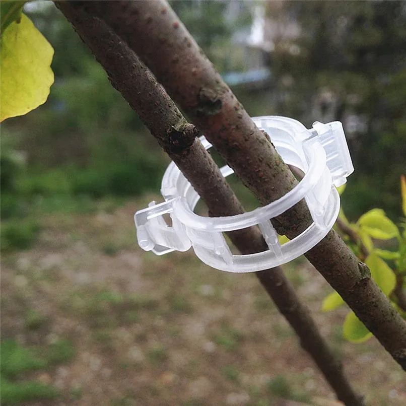 150PCS Plant Fixation Clips Tomato Clips Trellis Garden Flower Vegetable Binder Twine Plant Support Gardening accessories #4P16 (3)
