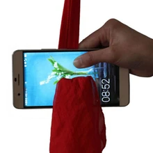 2017 New Magic Tricks Silk Through Phone Close Up Magic Easy To Do for Professional Magician