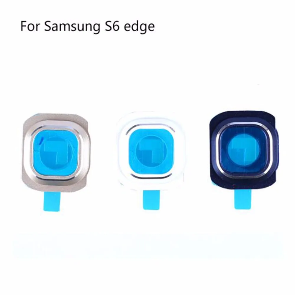 10 pcs/lot Rear Back Camera Glass Lens Cover Circle + Adhesive For