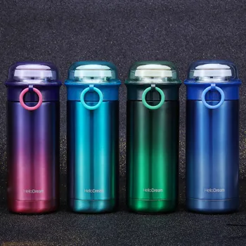 

Lonely Star Colorful Aurora Gradual Change Color Thermos Cup Bottle Stainless Steel Thermocup Vacuum Thermal Mug Gift Lovers 6MX