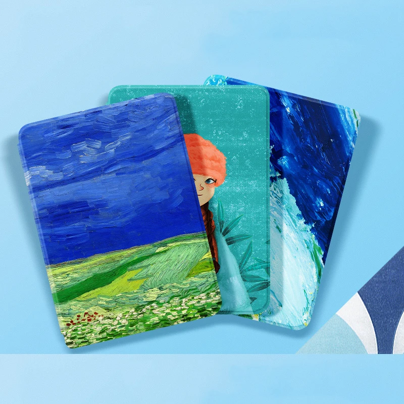 

Delicate PU Leather Case For Funda Kindle Paperwhite 4 (10th Gen 2018 Release) eReader Smart Sleep/Wake Kindle 2018 Cover