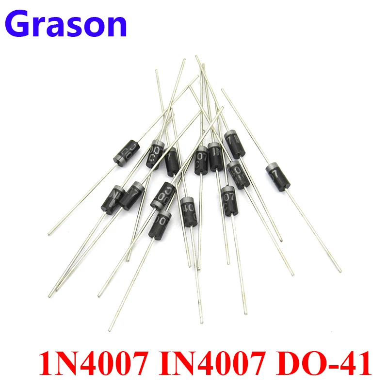 1000 PCS 1N4007 IN4007 DO 41 1.0A 1000V SILICON RECTIFIERSrectifier