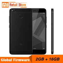 Original Xiaomi Redmi 4X2 GB RAM 16 GB ROM Del Teléfono Móvil 4X435 Snapdragon de Núcleo Octa CPU 5.0 "HD 13MP Cámara 4100 mAh Teléfono Inteligente(China (Mainland))