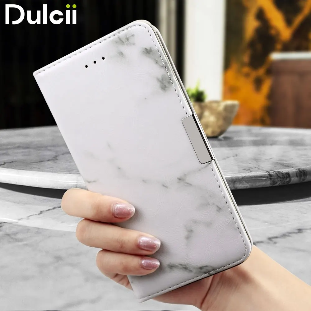 Dulcii чехол для телефона Xiaomi Mi Max Мрамор текстуры кожаный бумажник флип-чехол |