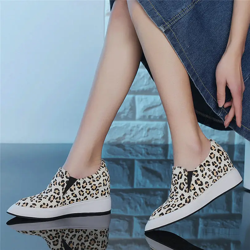 

NAYIDUYUN 2019 Women Horse Hair Wedges Pointed Toe Ankle Boots Slip On High Heel Party Pumps Shoes Punk Platform Sneaker Shoes