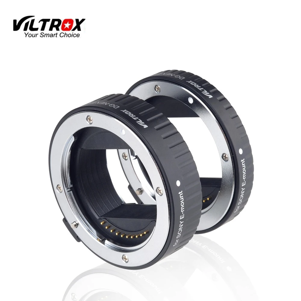 

Viltrox DG-NEX Auto Focus Macro Extension Tube ring For SONY E-Mount NEX-5R NEX-5/6/7 A7 A7R A7S A7SII NEX-7 A6000 A6300