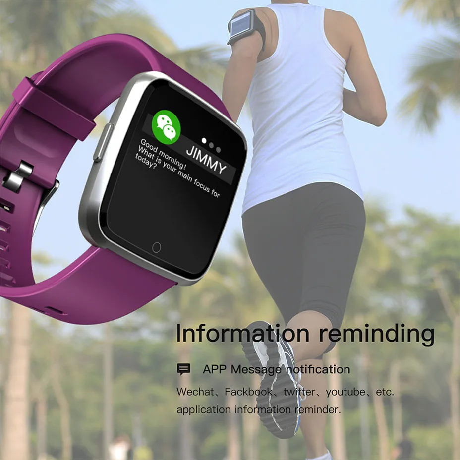 COLMI Smartwatch водонепроницаемые носимые устройства пульсометр кровяное давление кислородный цветной дисплей умные часы для Android IOS