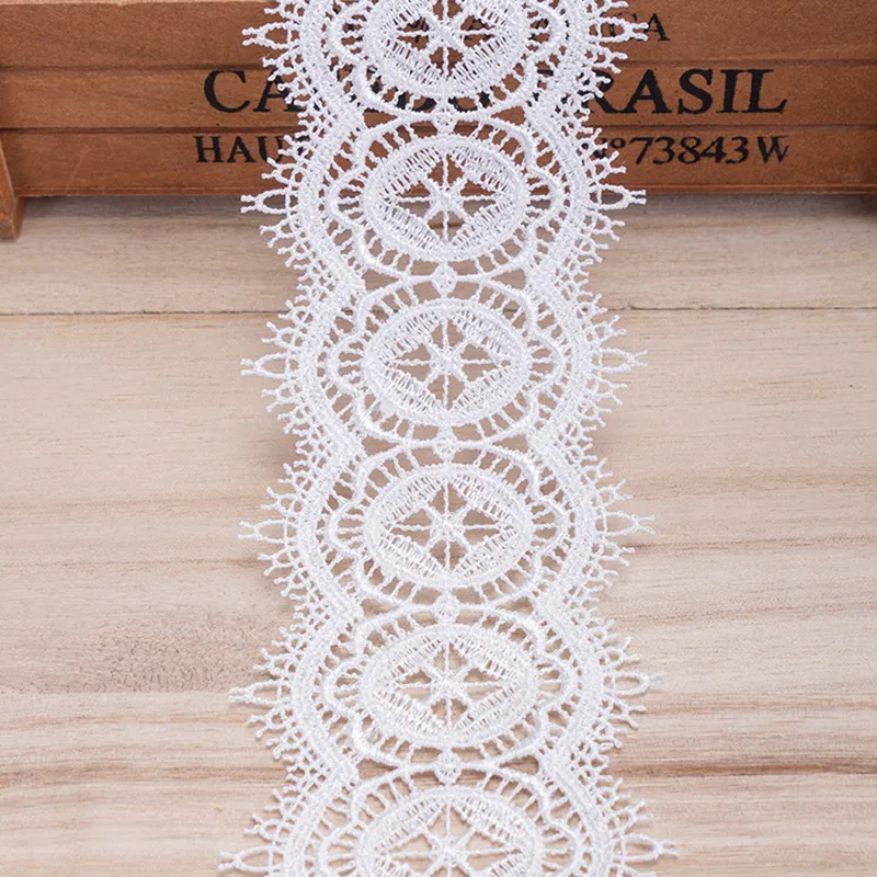 Embroidery lace belt trim