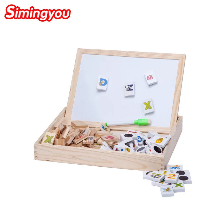 

Simingyou Toys Hobbies Wood Multifunctional Learning Box Magnetic Alphanumeric Animals Children Toys B40-A-94 Drop Shipping