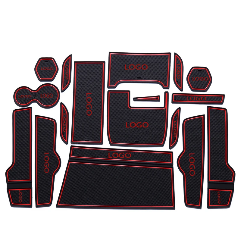 

Anti-Slip Rubber Gate Slot Cup Mat for Honda Accord 2008 - 2010 10 X 2018 - 2020 Civic 8 2006-2011 10 2016 - 2020 Accessories