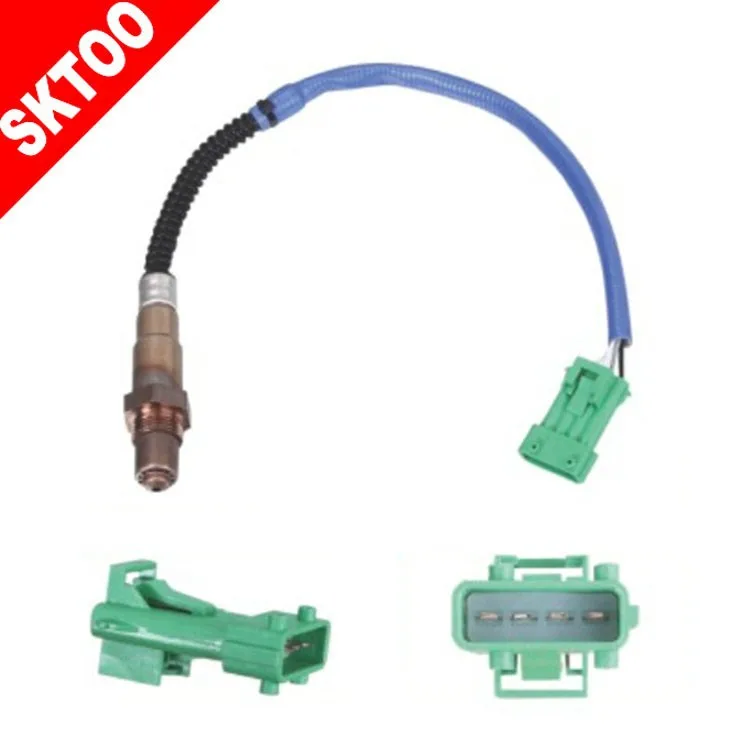 

SKTOO Oxygen Sensor 0258006028 For Geely Emgrand CITROEN FIAT PEUGEOT, 4 wire oxygen sensor, free shipping O2 Sensor