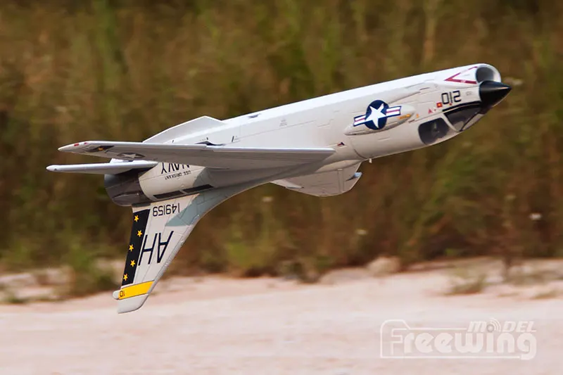 EPO RC Самолет RC модель ру аэроплана хобби игрушка новая 64 мм 64 EDF FREEWING F-8E f8e CRUSADER JET plane PNP Набор или PNP+ шасси