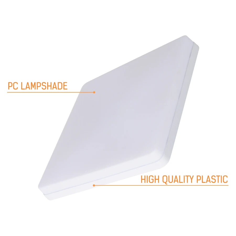  185-265V LED Square Ceiling Light Indoor Modern Light Surface Mounted Simple Install Corridor Bedro - 33011544812